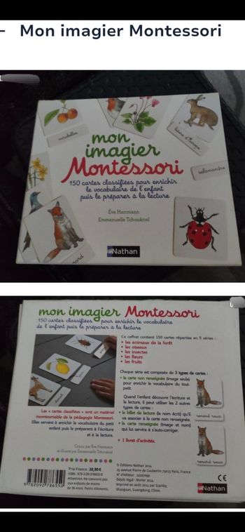 Mon imagier Montessori