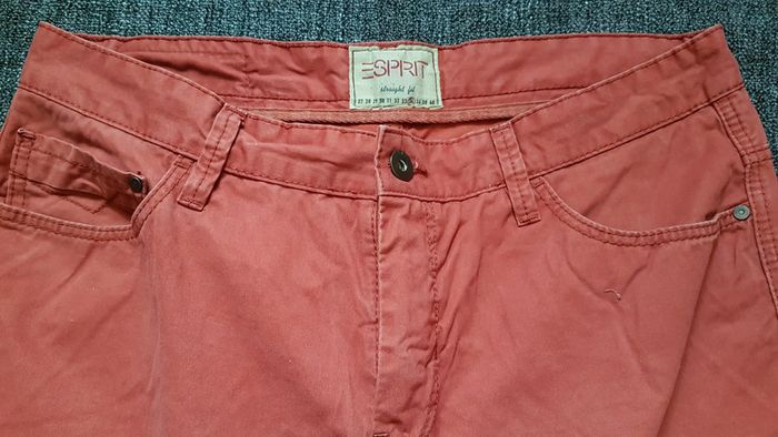 Jean pantalon rouge Esprit - photo numéro 3