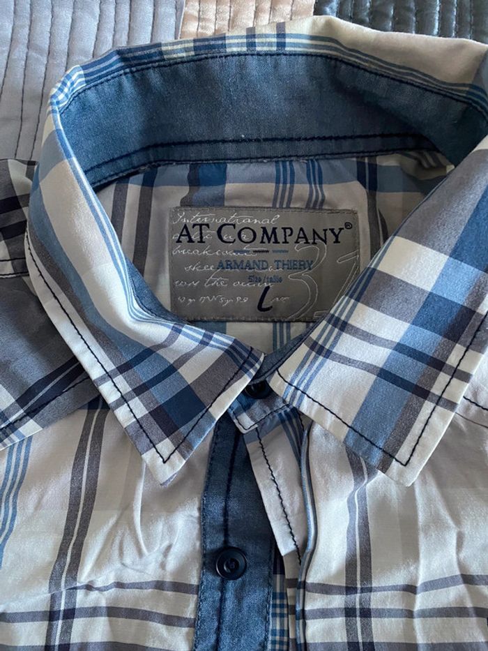 Chemise manches courtes Armand Thiery taille L - photo numéro 2