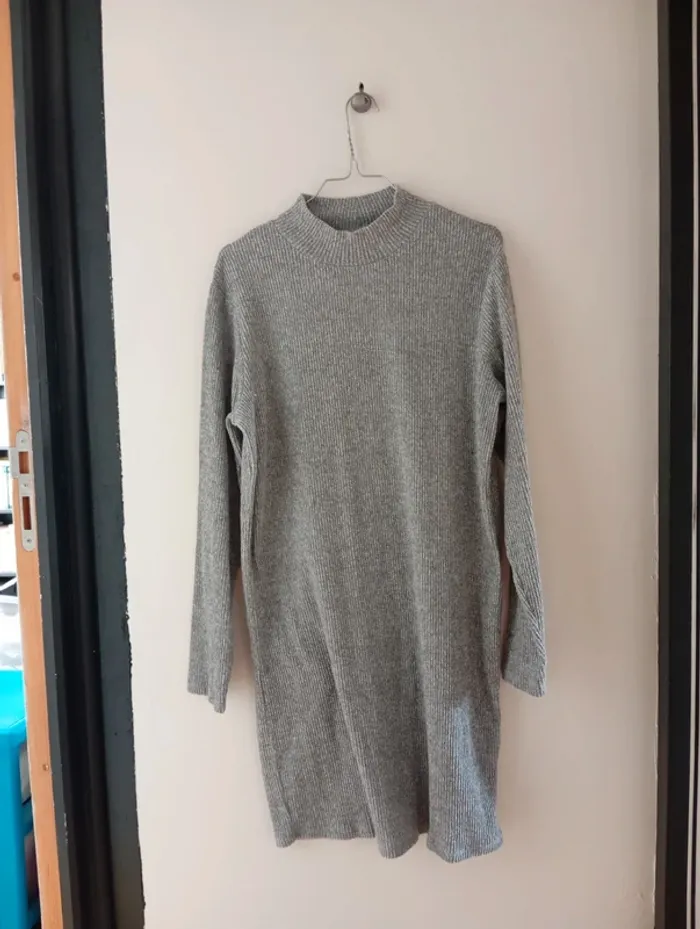 Robe pull grise femme taille Xl