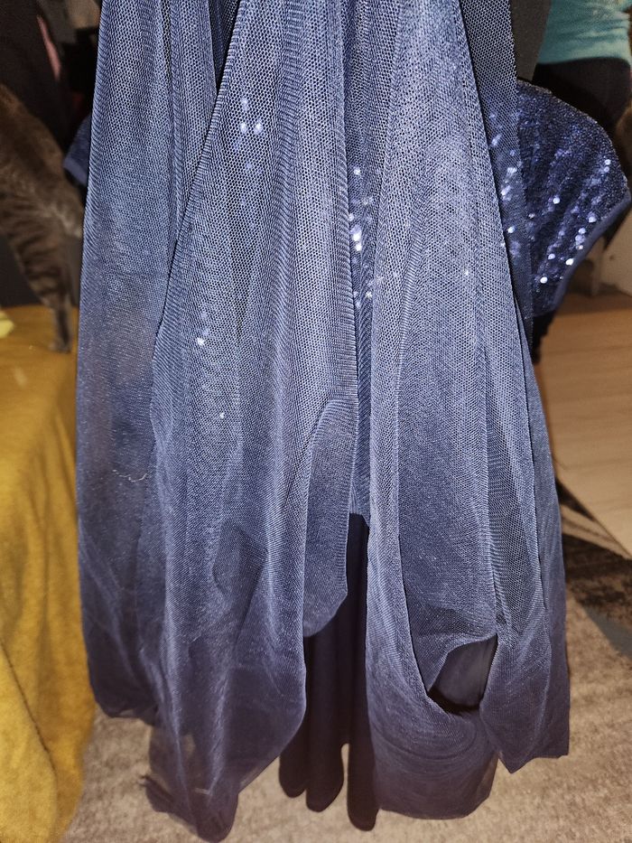 Robe de fête à paillette fille - photo numéro 5