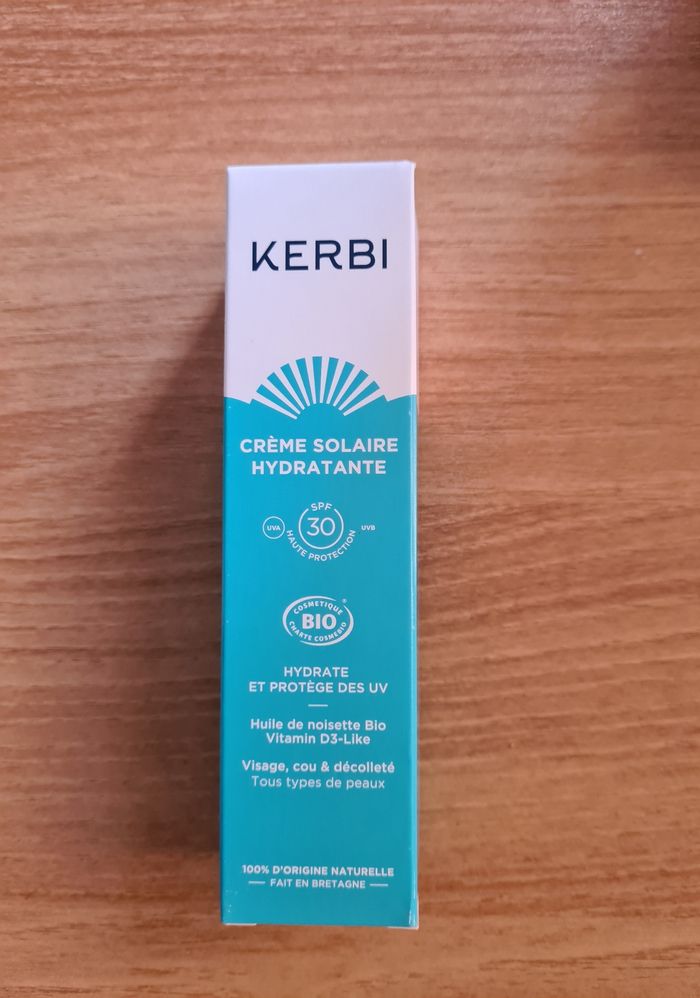Crème solaire hydratante