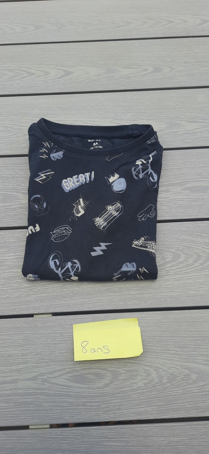 T-shirt 8 ans - photo numéro 2