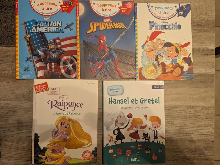 Livres apprendre à lire