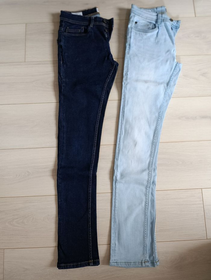 Lot 2 jeans Slim fit W36/26 L34 garçon Bonobo