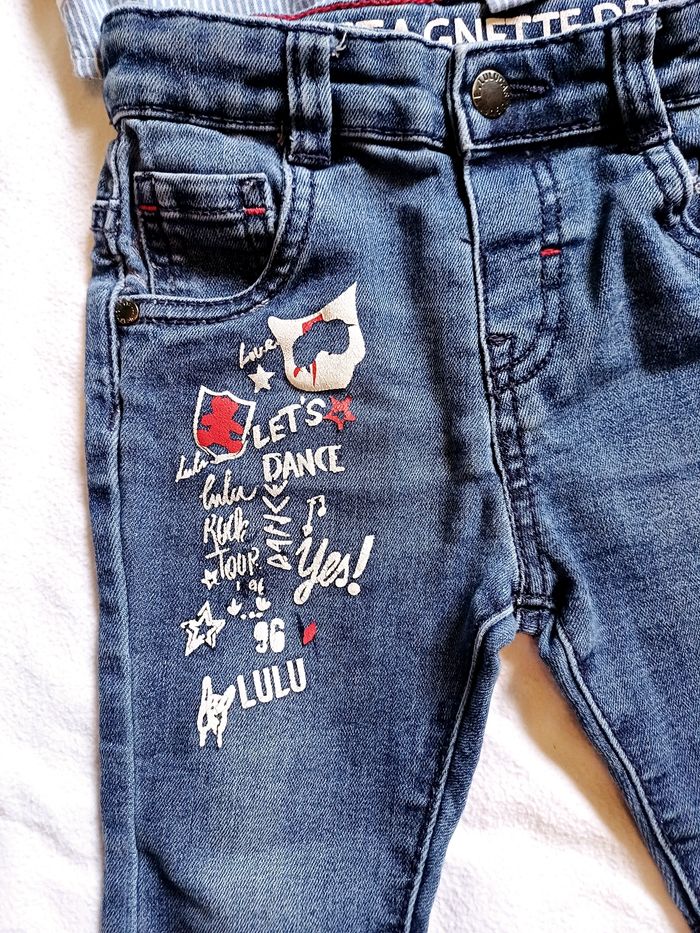 Ensemble Lulu castagnette taille 24 mois - photo numéro 3