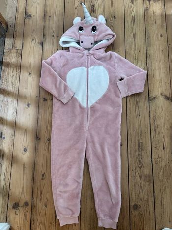 Pyjama combinaison licorne