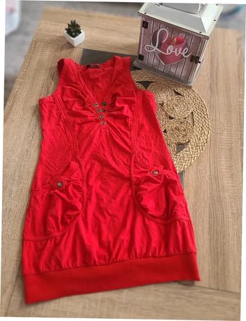 Tunique rouge