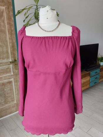 Blouse fluide semi-transparente ❤️