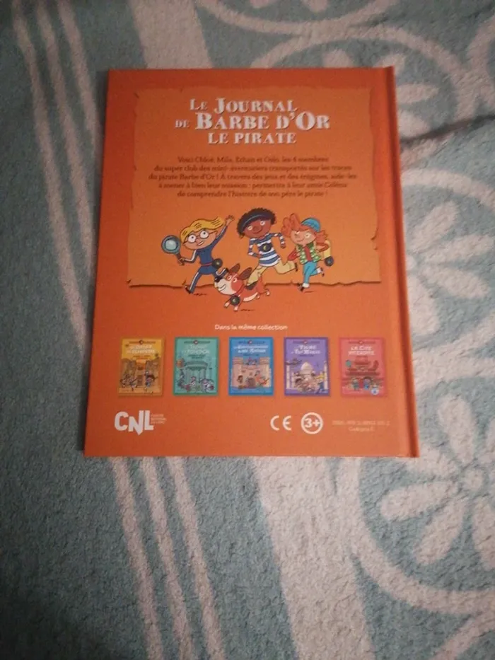 Livre neuf Le journal de Barbe d'or le pirate Hachette jeunesse - photo numéro 2