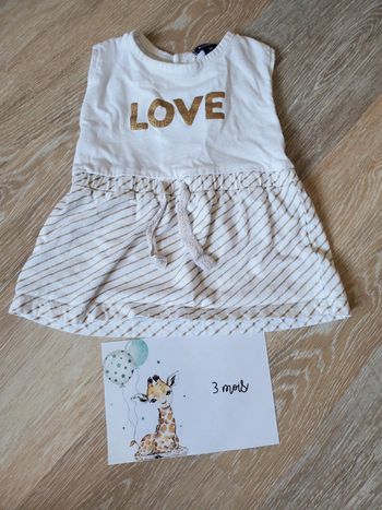 Robe love 3 mois