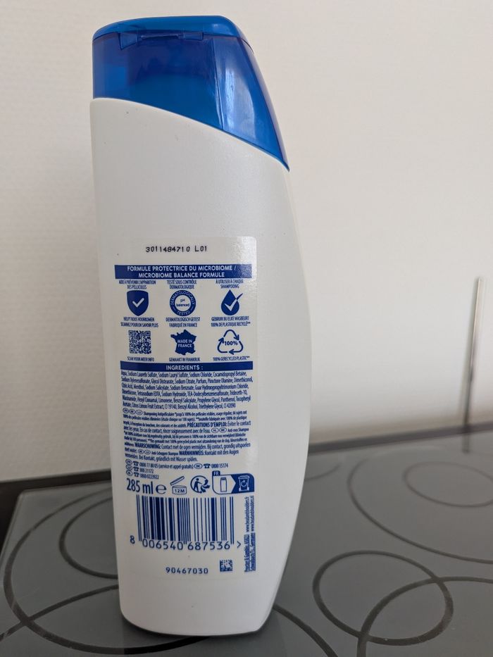 Shampoing Head & Shoulders au citron  neuf - photo numéro 3