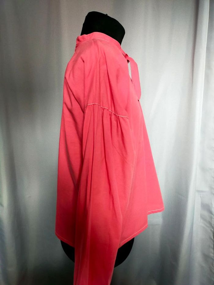 Blouse rose col lavallière – Karl Marc John (XS/S) - photo numéro 6