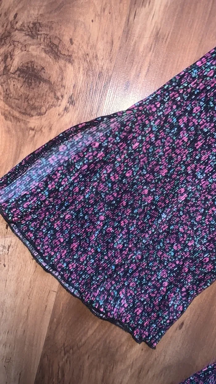 Pantalon flare fleuri - photo numéro 2