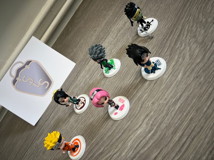 Lot de figurines univers Naruto, x6 pièces - photo numéro 2
