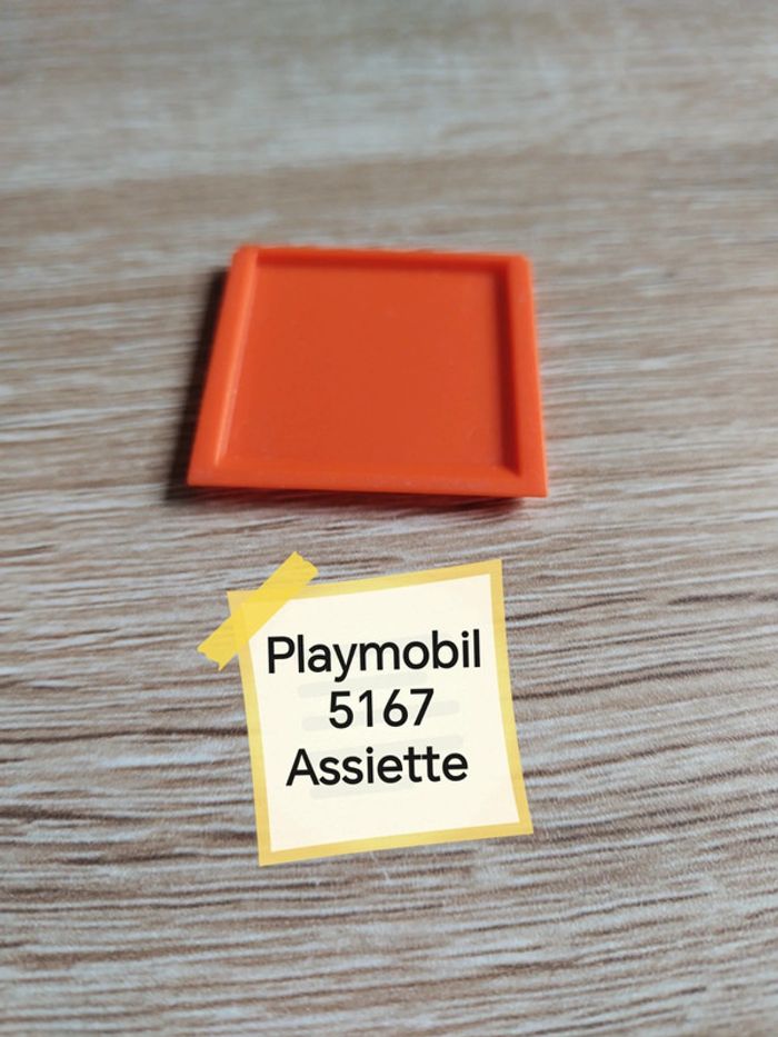 Playmobil 5167 assiette
