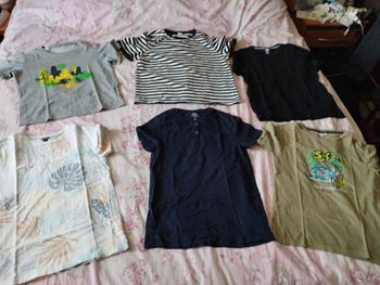 Lot de t-shirts manches courtes 