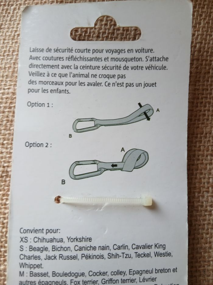 Laisse de sécurité pour voiture pour chien - photo numéro 5