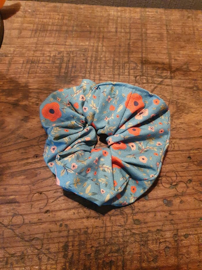 Chouchou large coquelicot