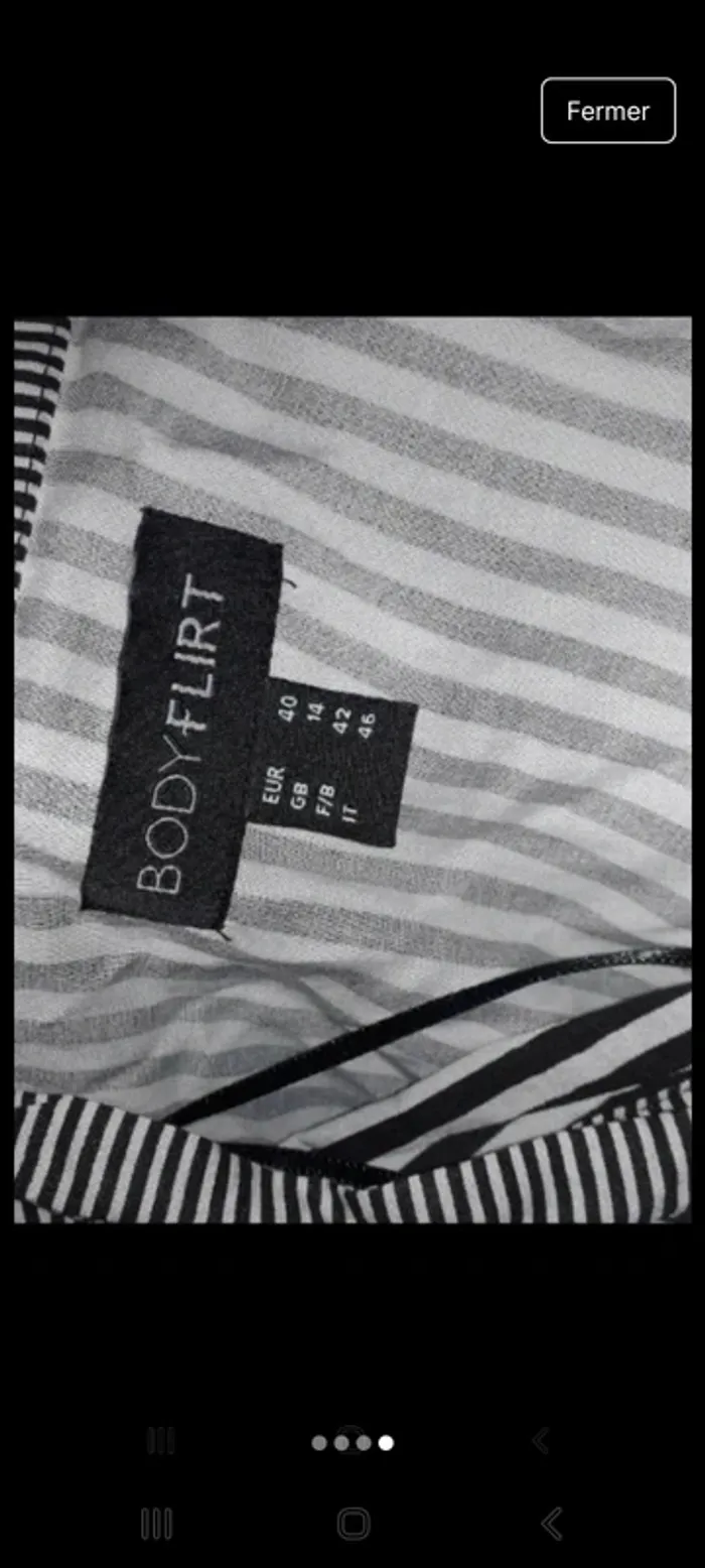 Chemise cravate body flirt - photo numéro 3