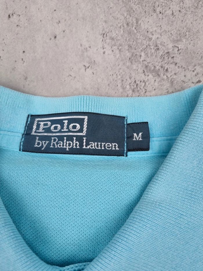 Polo manches courtes Ralph Lauren bleu ciel, M Hommes - photo numéro 6