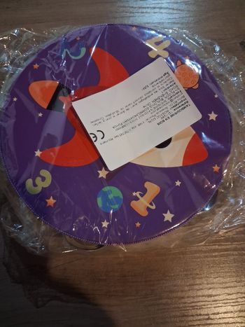 Tambourin en bois espace