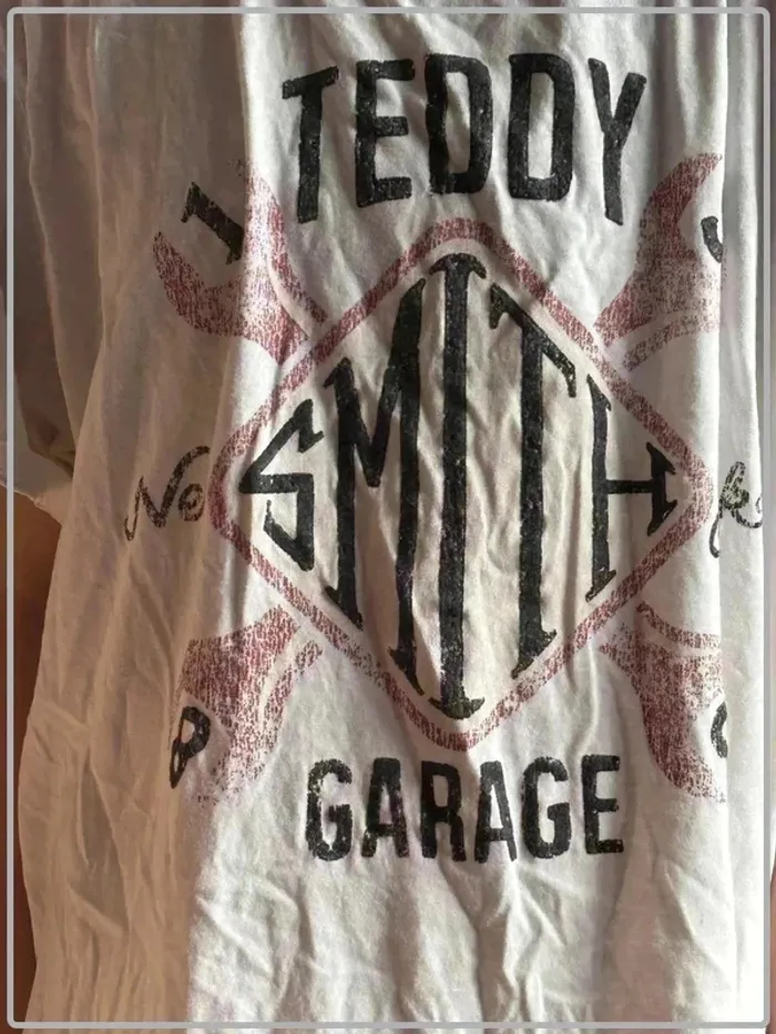 T shirt manche courte taille 42 marque Teddy smith - photo numéro 2