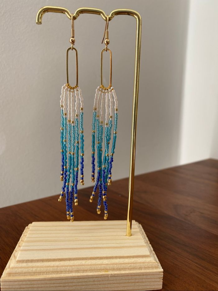 Boucles d’oreilles Miyuki - photo numéro 4