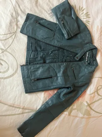 Veste Blazer cuir Naf Naf