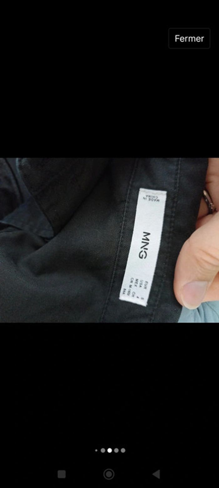 Chemise, Mango s noir - photo numéro 6