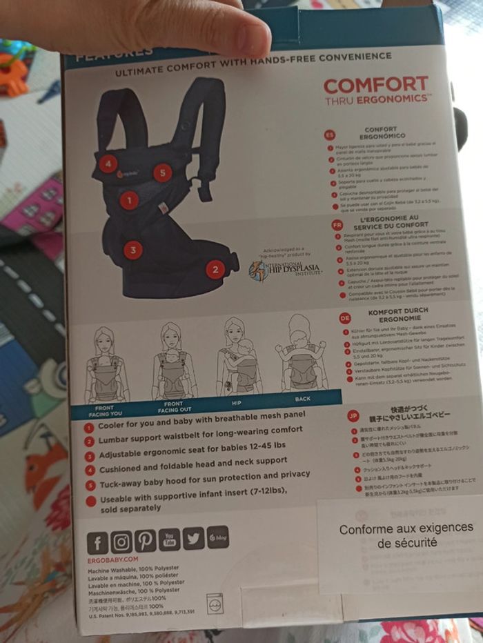 Ergobaby 360 - photo numéro 5