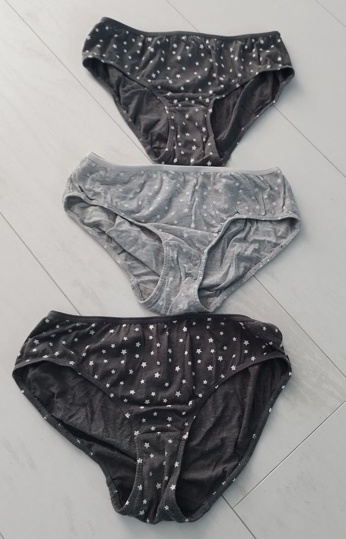 Lot de 3 slips 14/15 ans