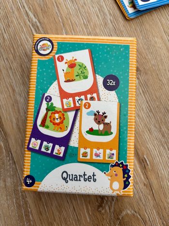 Jeu de cartes quartet