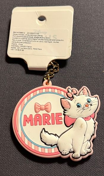 Porte clés avec miroir Marie les Aristochats