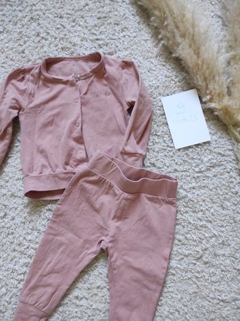 9 mois - Ensemble rose 