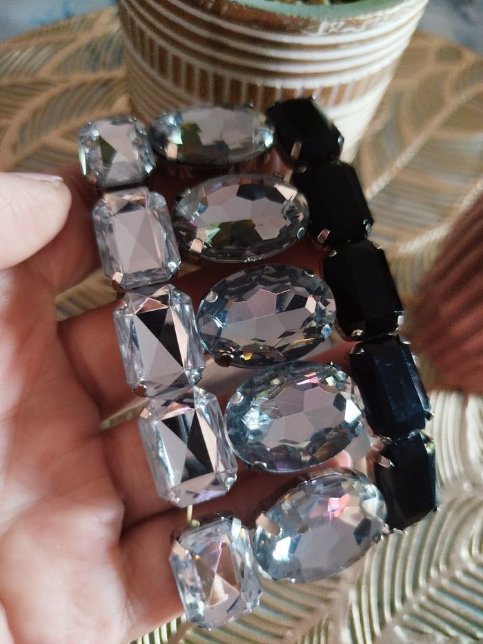 Bracelet strass élastique LOVISA