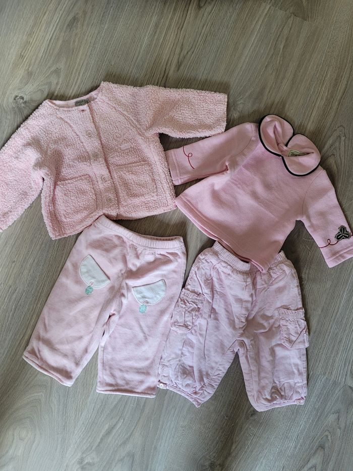 Lot vêt fille hiver 3 mois 60 cm