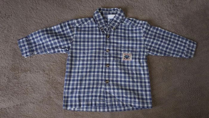 Chemise garçon 12 mois