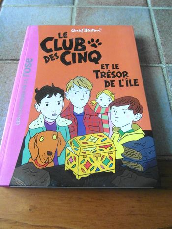 le club des cinq et le trésor de l'ile
