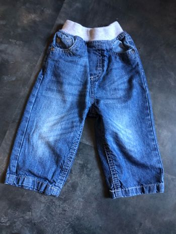 Pantalon jeans bleu 9 mois Orchestra