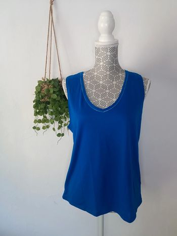 🌸 Débardeur Bleu taille L