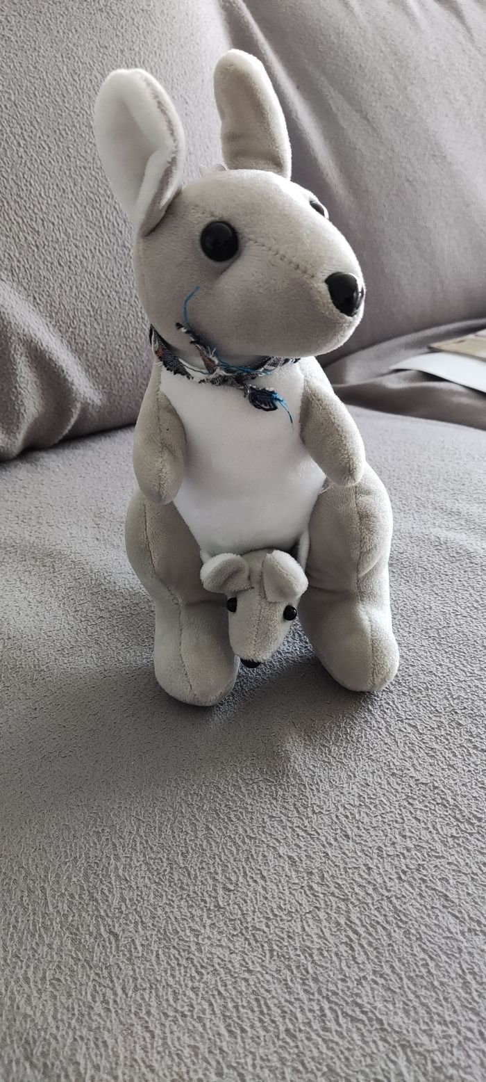Peluche kangourou