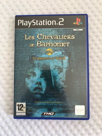 PS2 Les chevaliers de Baphomet