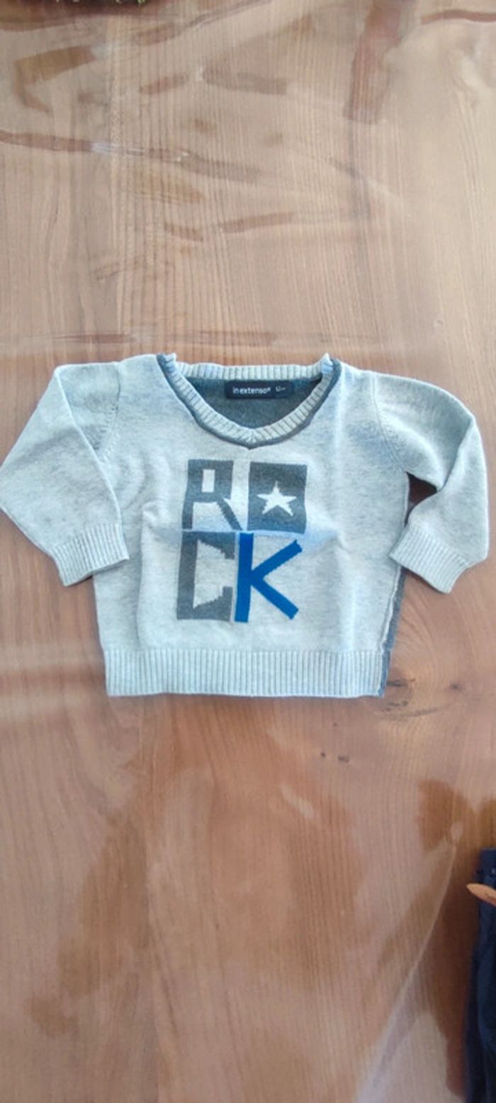 Pull garçon 3 mois