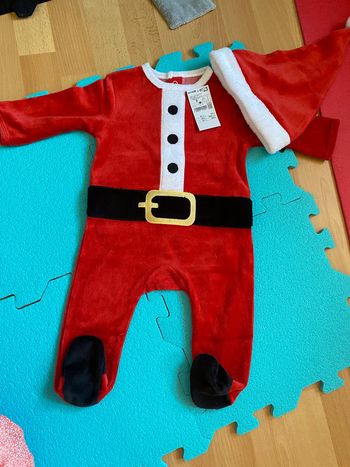 Pyjama Noël en velours Kiabi Taille 9 M