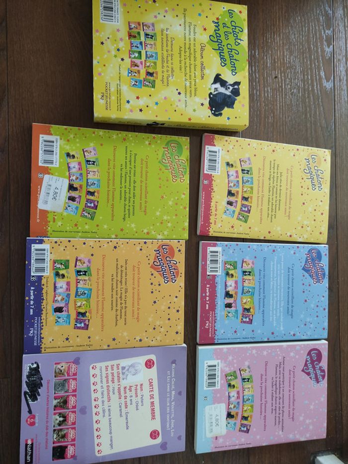 Lot livres Les chatons magiques - photo numéro 2