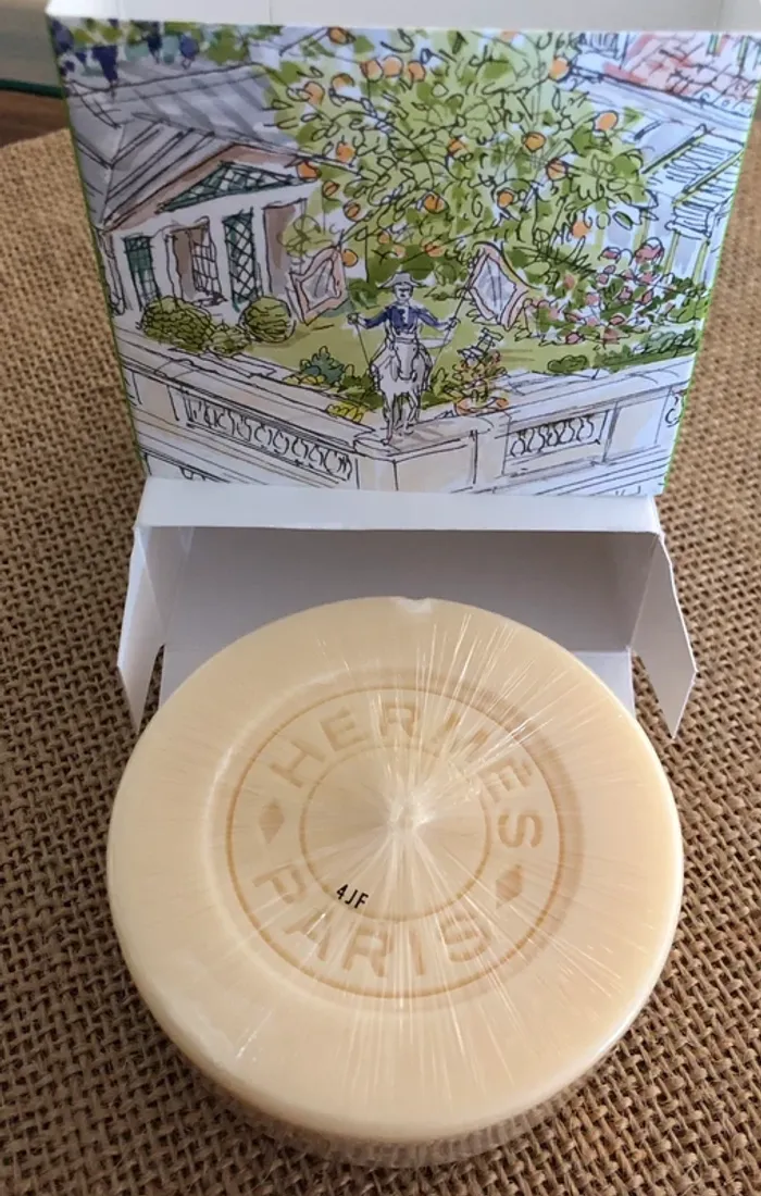 Lot 2 savons doux  - Hermès - photo numéro 3