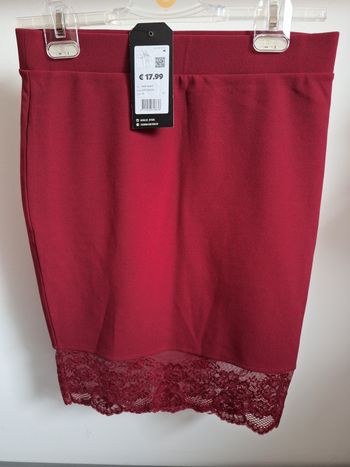 Jupe bordeaux