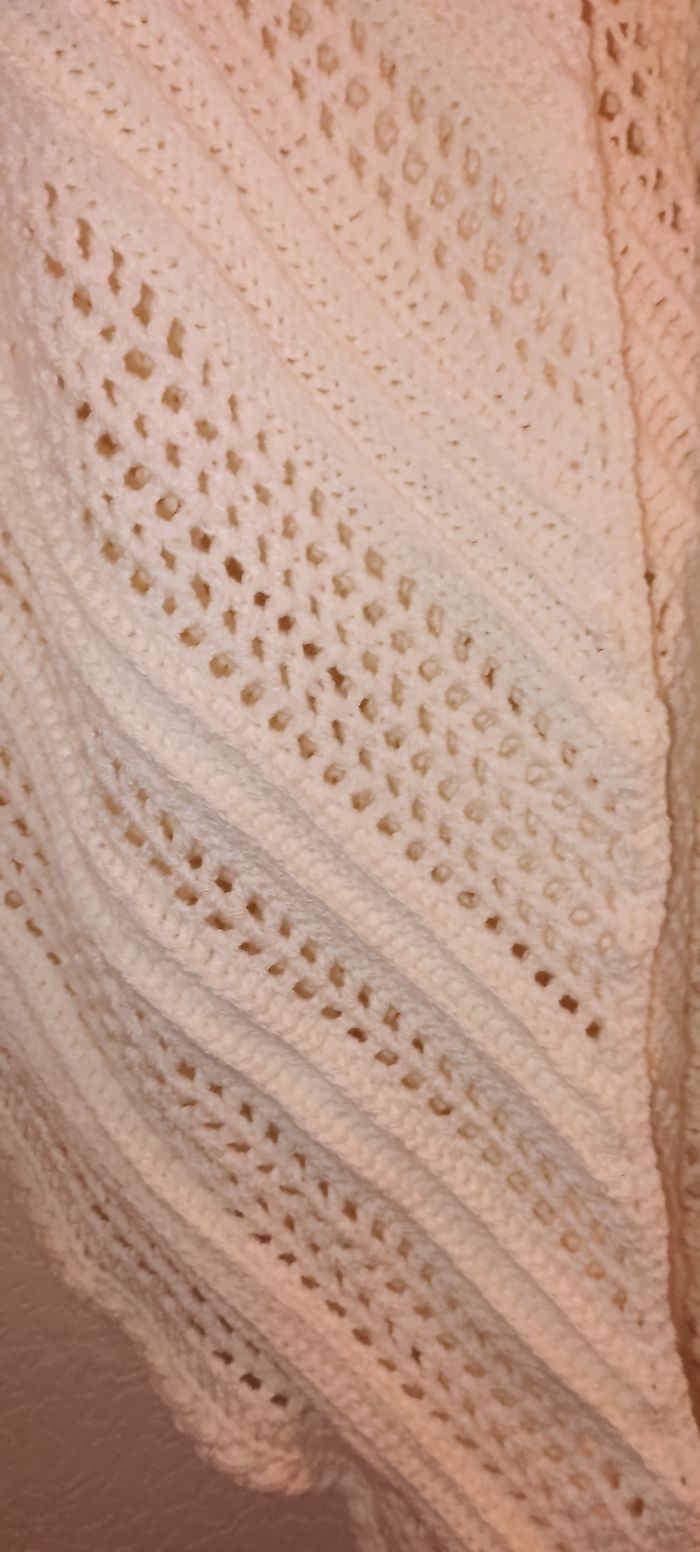 Châle "Jazz" fait main au crochet - photo numéro 5