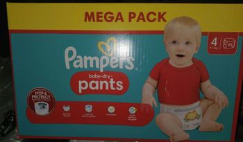 Pampers couche culote t4